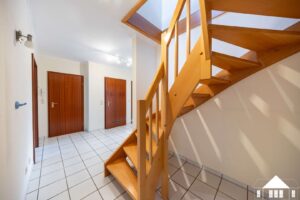 Treppenaufgang zum Dachgeschoss