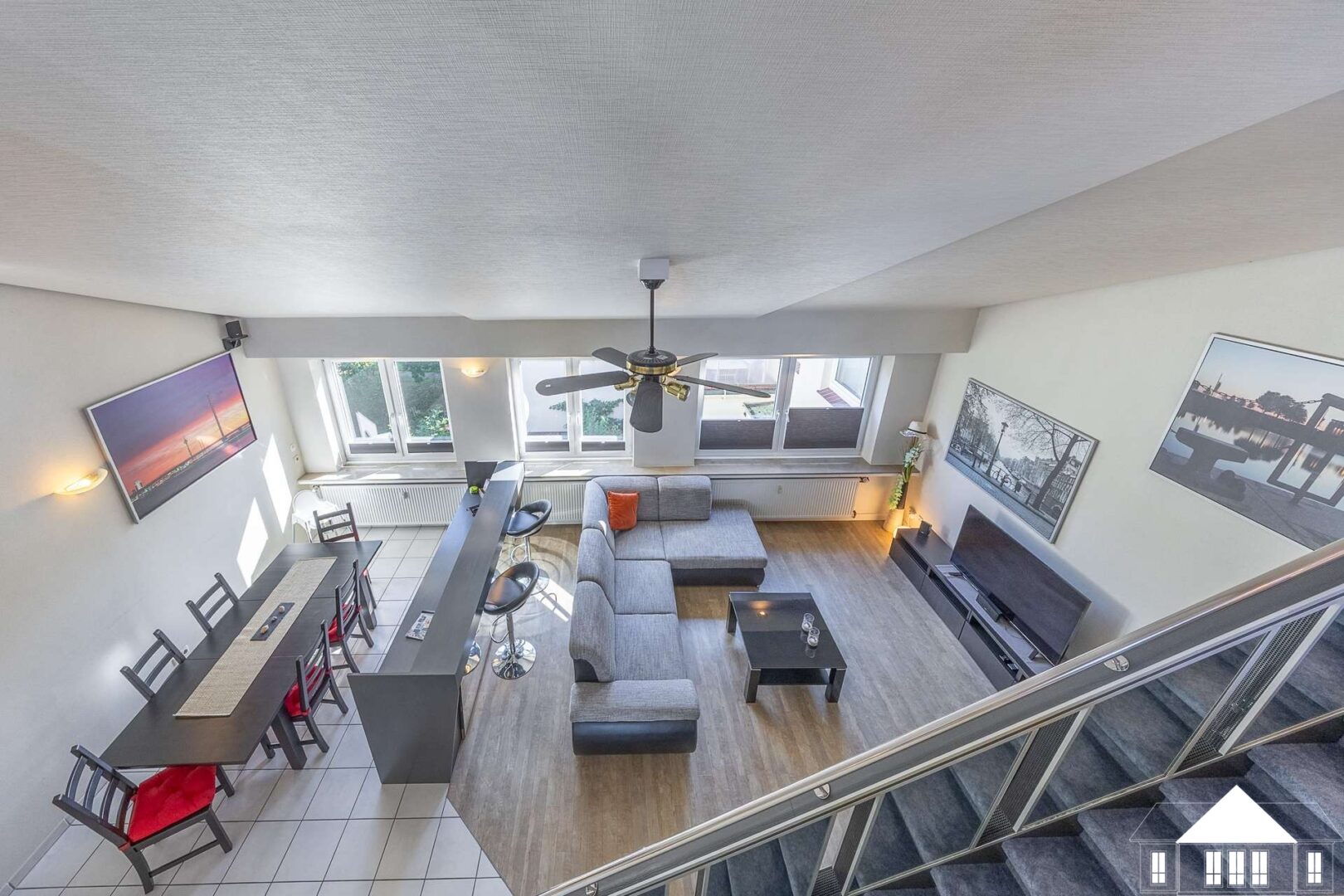 Wohnbereich mit Essbereich